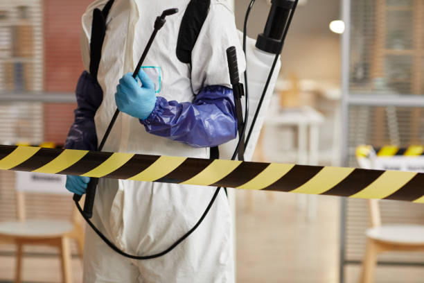 Professional Biohazard technician working in Highlands, NC